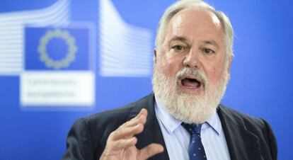 El comisario europeo para el Clima, Miguel Arias Cañete.
