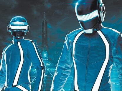 <b>El grupo francés Daft Punk, autor de la banda sonora de Tron: Legacy</b>