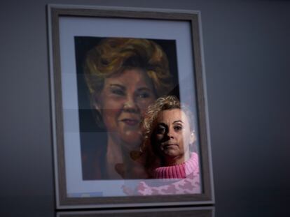 Reflejo de Raquel Orantes, hija de Ana Orantes asesinada por su exmarido en 1997.
