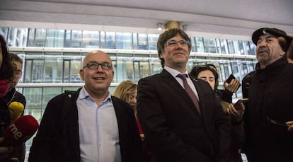 Gonzalo Boye y Carles Puigdemont
