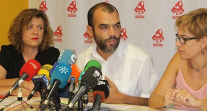 Jos&eacute; Manuel Mariscal, durante la rueda de prensa.