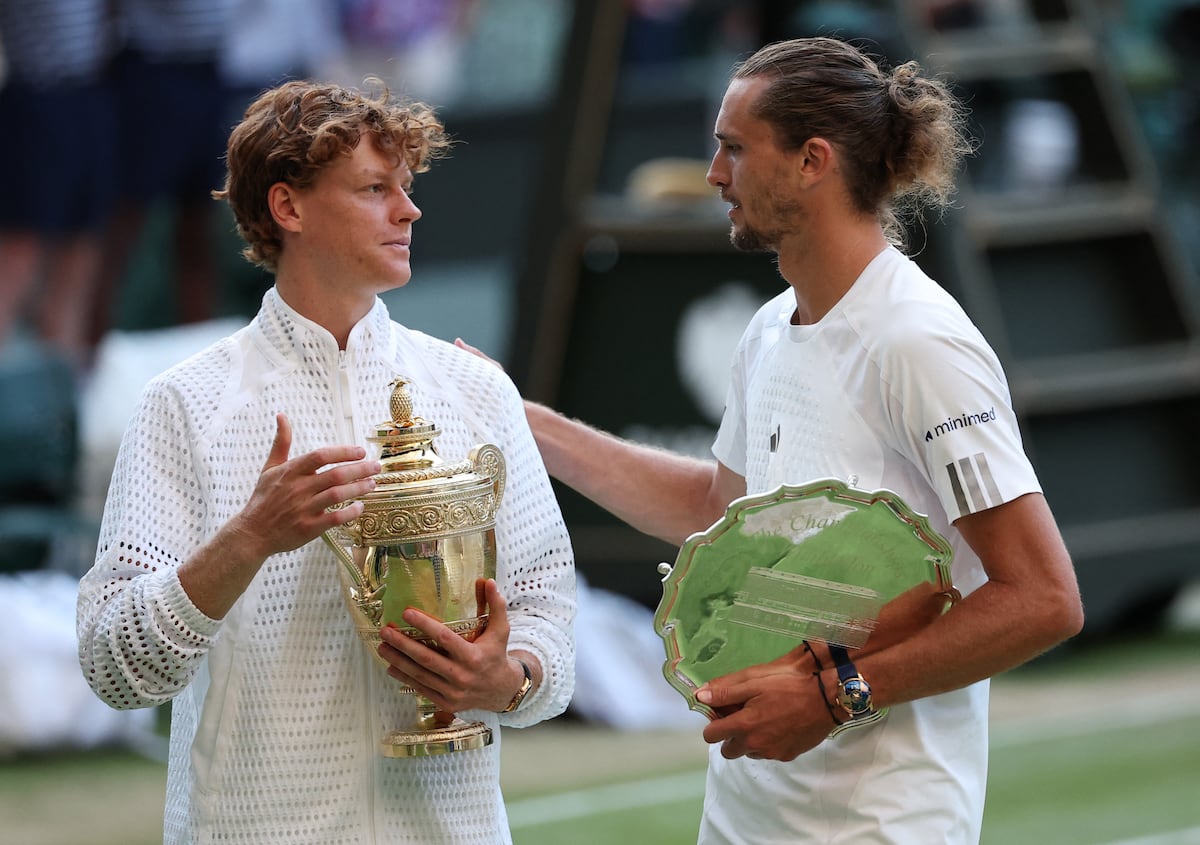 Jannik Sinner gana el torneo de Wimbledon 2026 contra Alexander Zverev