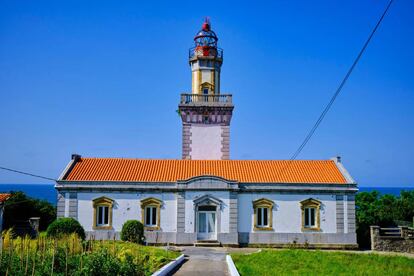 El faro de Higer, en Hondarribia (Gipuzkoa).