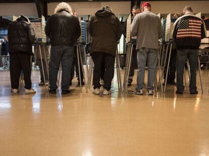 Votantes en Cleveland, Ohio.