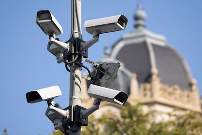 Cámaras de vigilancia Ayuntamiento de Barcelona en Ciutat Vella