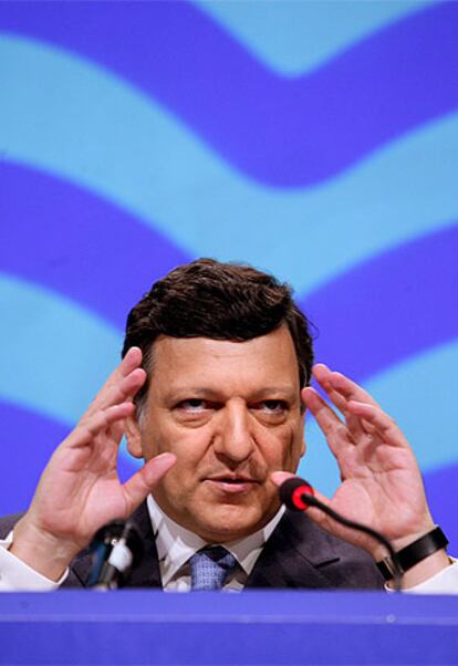 El presidente de la Comisión Europea, José Manuel Durão Barroso.