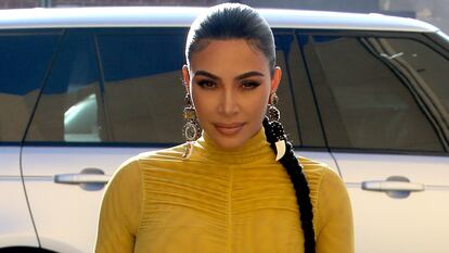 Kim Kardashian en Los Ángeles, California.