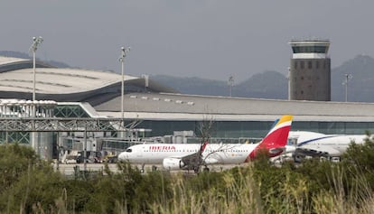 La terminal 1 de l'aeroport del Prat.