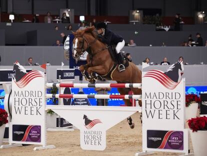 Competici&oacute;n de salto de obst&aacute;culos en la pasada edici&oacute;n de la Madrid Horse Week.