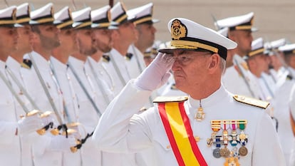 El nuevo jefe del Estado Mayor de la Defensa, Teodoro López Calderón, en julio de 2019.