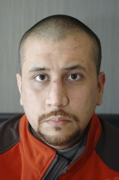 Imagen de Zimmerman tomada en la noche del suceso y que acaba de ser revelada por el Fiscal de Florida.