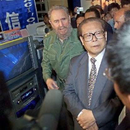 Jiang y Castro visitan el viernes una exposición de tecnología china en La Habana.