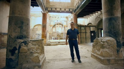 Pier Paolo at  Herculaneum Site