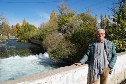 Jorge Ricardo Ponte en el dique Carrodilla.