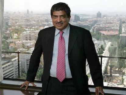 Nandan Nilekani, presidente de Infosys