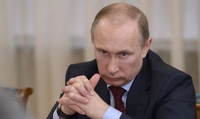 O presidente russo, Vladimir Putin.