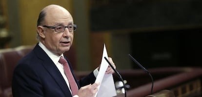 El ministro de Hacienda, Crist&oacute;bal Montoro.