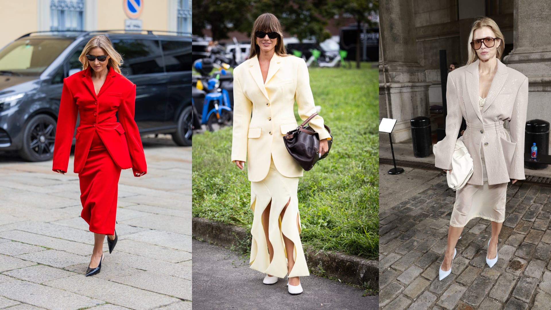 Cómo lleva la nueva chaqueta Bar según el street style. 