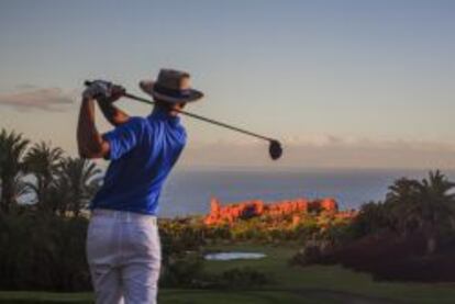 Campo de golf en Abama (Tenerife)