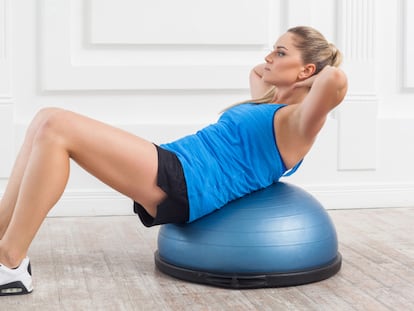 Probamos y ponemos nota a los mejores accesorios semiesféricos para practicar ejercicios Bosu.