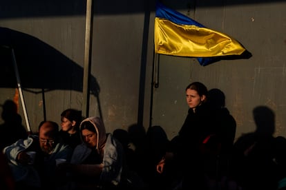 Ukrainian refugees in Tijuana, México