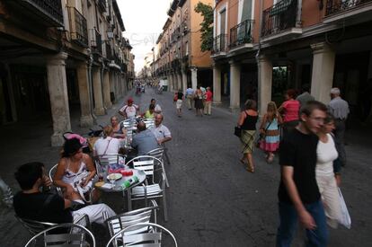 Calle Mayor en Alcala de Henares