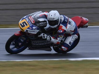 Romano Fenati, en Motegi.