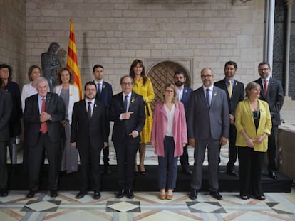 Foto de grup del nou Govern.
