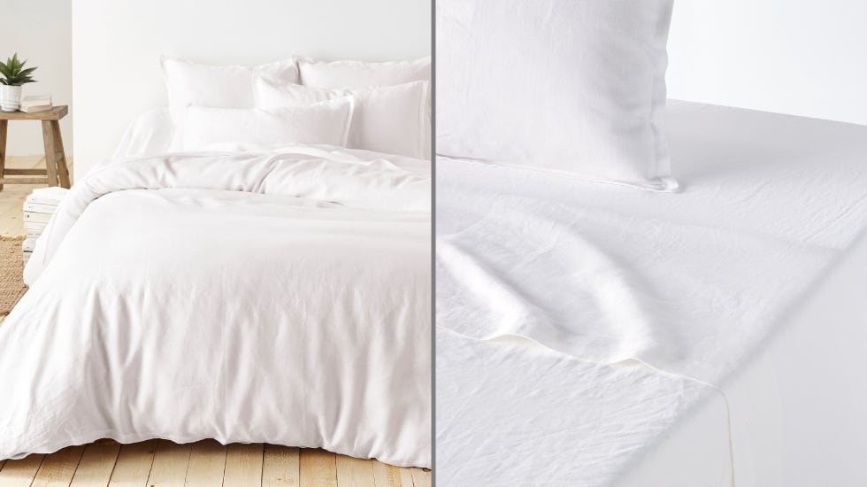 La ropa de cama de lino de La Redoute tiene autenticidad plena.