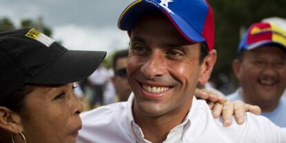 Henrique Capriles, candidato opositor en las últimas elecciones de Venezuela.