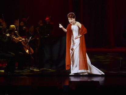 A hologram of the legendary soprano Maria Callas is currently touring North America and Europe.