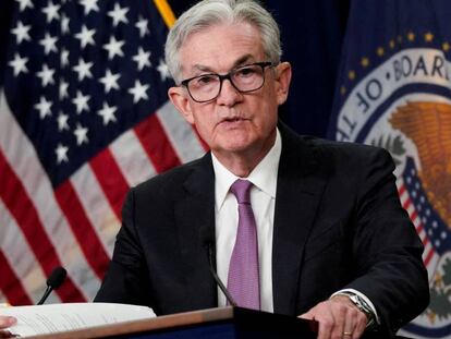 El presidente de la Reserva Federal, Jerome Powell.