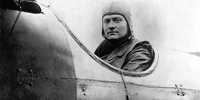 Manfred von Richthofen, el Barón Rojo.