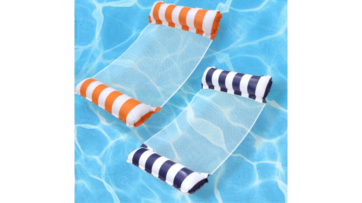 Estas colchonetas de piscina están hechas con materiales resistentes y duraderos.