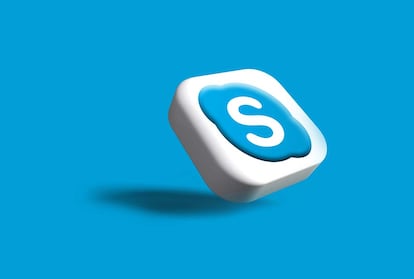 Logo de la aplicación Skype