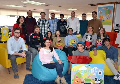 El equipo de Lingokids.