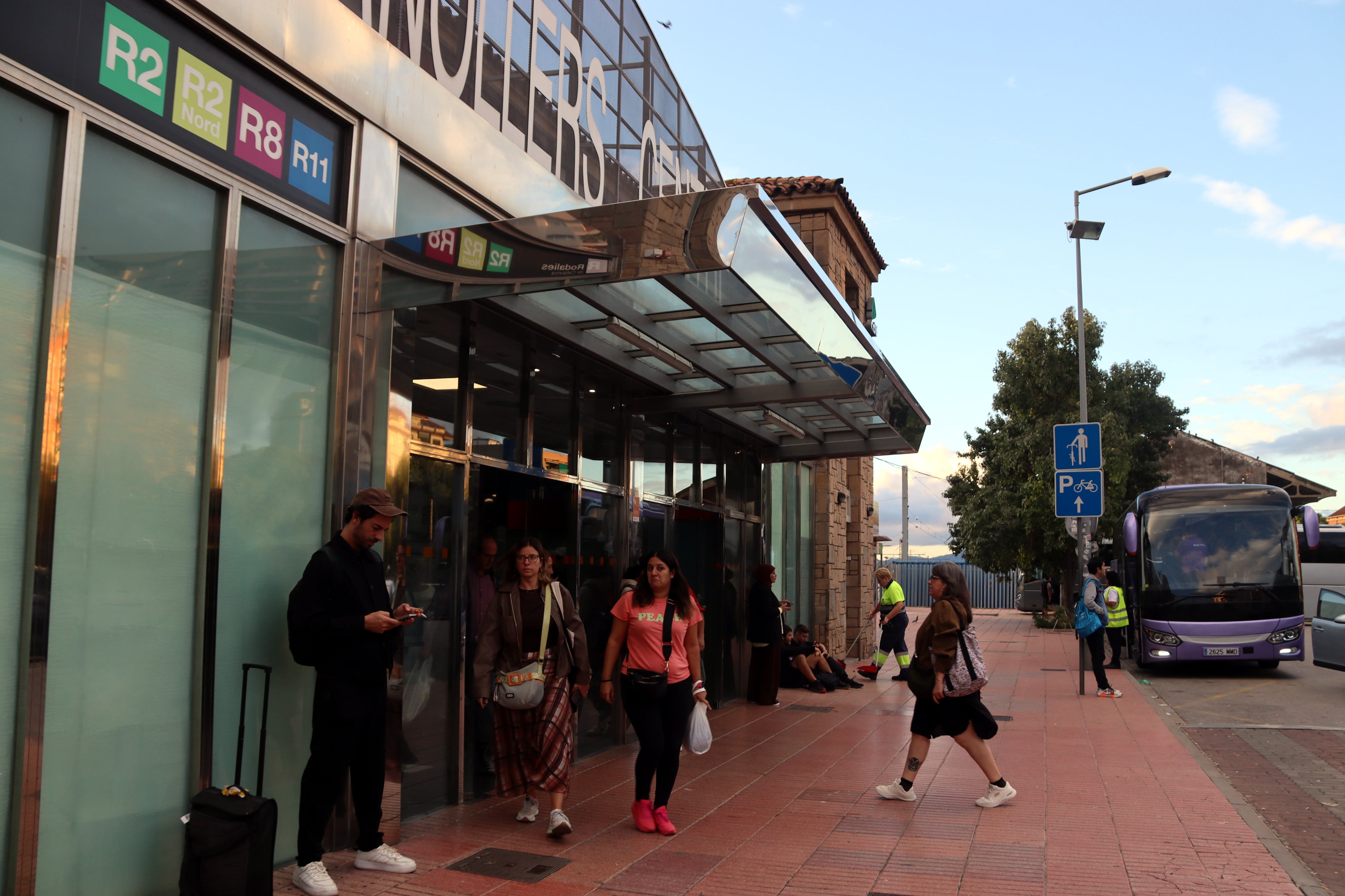 A cable robbery between Mollet and Montmeló causes delays in the Rodalies trains
