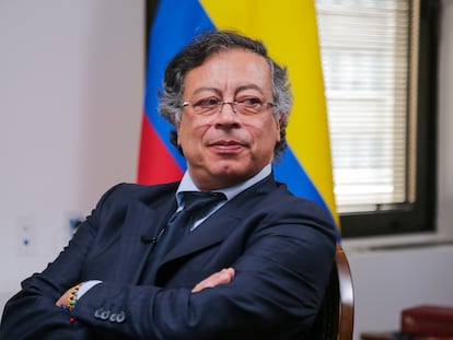 Gustavo Petro en Nueva York, el 24 de septiembre.