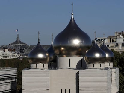 La catedral de San Vladimir, en Par&iacute;s, el pasado 4 de octubre.