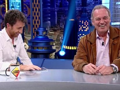 Bertín Osborne, durante una entrevista en 'El hormiguero'.