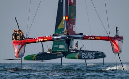Diego Botín contra Tom Slingsby duelo final de SailGP
