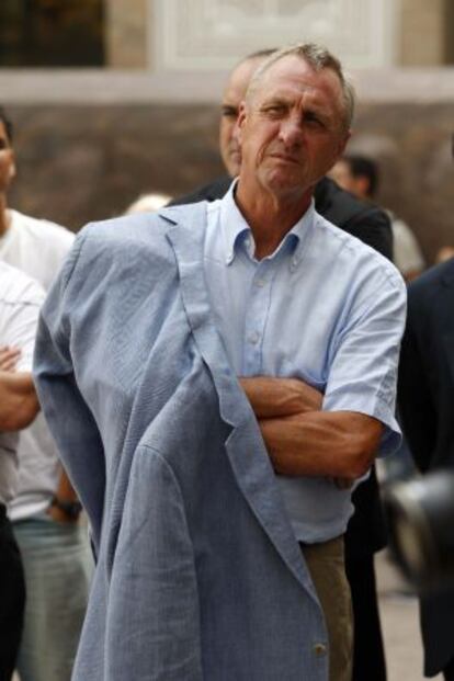 Johan Cruyff, en un acto celebrado en 2010