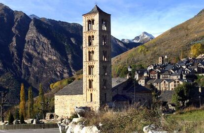 Iglesia románica de Sant Climent de Taüll, la más visitada de Vall de Boí.