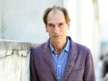 El actor británico Julian Sands, en el Festival de Venecia en 2019.