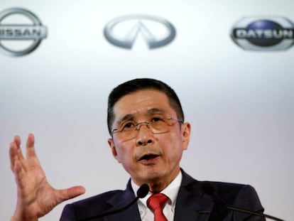 Hiroto Saikawa, CEO y presidente de Nissan, el s&aacute;bado.