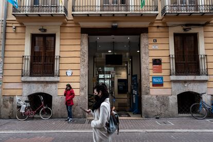 Sede del Instituto Francés de Valencia, en la calle moro Zeid.