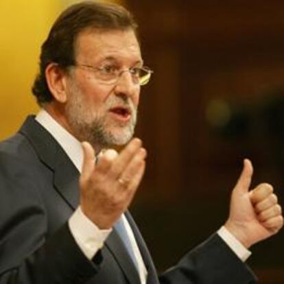 Mariano Rajoy, presidente del PP.