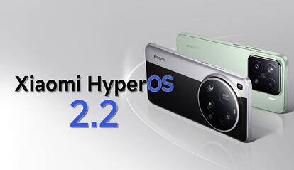 HyperOS 2.2 con móvil de Xiaomi