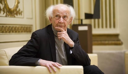 Zygmunt Bauman, en San Sebastián.