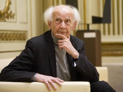 Zygmunt Bauman, en San Sebastián.